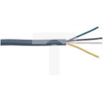 Wielożyłowy kabel przemysłowy Nieekranowany Polichlorek winylu PVC 5.4mm 100m RS PRO