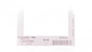 Układ ochronny dioda 24V DC do LC1D09A-D38 LAD4TBDL