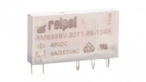 Przekaźniki miniaturowy 1P 6A 48V DC PCB RM699BV-3011-85-1048 2613697