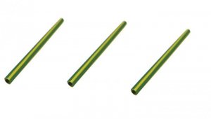 Rura termokurczliwa cienkościenna zielono-żółta RTC_9,5-4,8-ZZT /20szt./