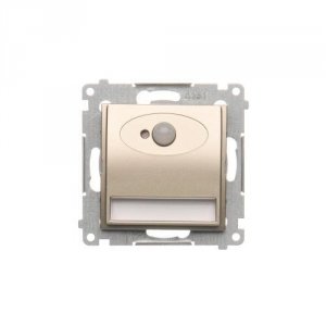Simon 54 Premium Oprawa oświetleniowa LED srebrny mat. z czujnikiem 230V AC 1,4W 5900K DOSCA.01/43