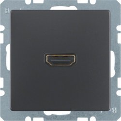 Gniazdo HDMI antracyt aksamit Q.1/Q.3 3315426086