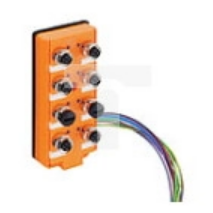 Koncentrator aktuator/sensor z wskaźnikiem LED górne porty 8-portów gniazda M12 4-polowy ASB 8/LED 5-4/1,5 M