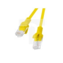 Kabel krosowy patchcord U/UTP kat.6 2m żółty PCU6-10CC-0200-Y