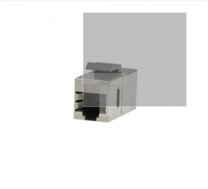 Łącznik modularny keystone 2xRJ45 8P8C kat.6 ekranowany FTP