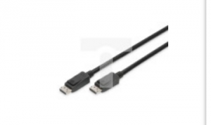 Kabel połączeniowy DisplayPort 8K 30Hz UHD Typ DP/DP M/M czarny 3m AK-340106-030-S