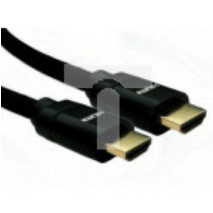 3m 8K HDMI M-M 28awg Black Aluminium Hoo