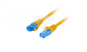 Kabel krosowy patchcord S/FTP kat.6A LSZH CCA pomarańczowy 0,5m
