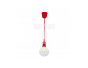 Lampa wisząca bubble red 5W E14 LED czerwona 350 lm ML462