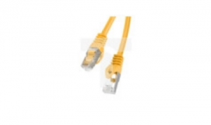 Kabel krosowy patchcord F/UTP kat.6 5m pomarańczowy