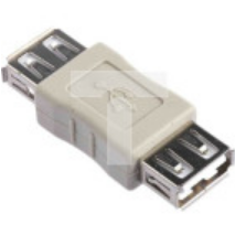 Przejściówka USB, dł. 43.7mm, kolor: Szary