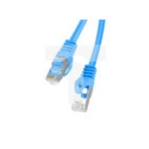 Kabel krosowy patchcord F/UTP kat.6 5m niebieski