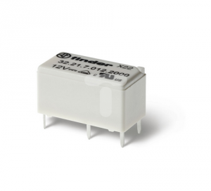 Przekaźnik miniaturowy 1Z 6A 24V DC, styk AgCdO, zacisk PCB, wykonanie szczelne RTIII 32.21.7.024.2300