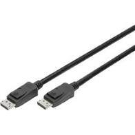 Kabel połączeniowy DisplayPort 8K 30Hz UHD Typ DP/DP M/M czarny 2m AK-340106-020-S