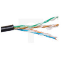 Kabel teleinformatyczny securityNET U/UTP kat.5e PE zewnętrzny żelowany /305m/ SEC5EUTPG305