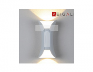 Abigali Kinkiet White IP65 2x5W barwa biała ciepła, ABIGALI-KMW2X5WW