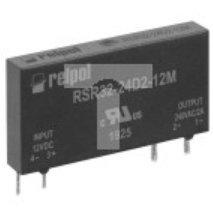 Miniaturowy przekaźnik półprzewodnikowy jednofazowy załączany w zerze240V AC DC 12 v AC1 2A/240V RSR32-24D2-12M 2616017
