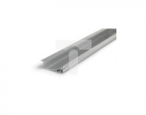 Profil led Flat8 H/UX wpuszczany 2m srebrny anodowany   23050020