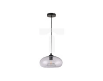 Lampa pendant dafne p351-1a e27 glass+metal clear 27x24 [44011] PPL016C