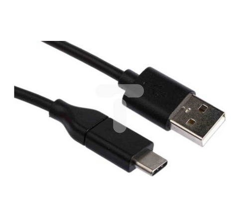 Kabel USB, dł. 2m, kolor: Czarny