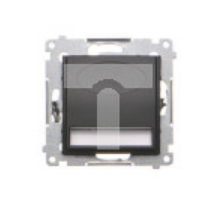 Simon 54 Oprawa oświetleniowa LED 230V AC 1.1 W białe zimne 5900 K czarny mat DOSA.01/49