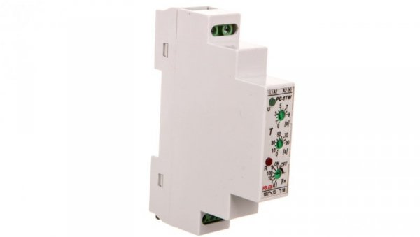 Przekaźnik czasowy 1P 16A 0,1-10000s 230V AC /opóźnione wyłączenie/ PC-1TW