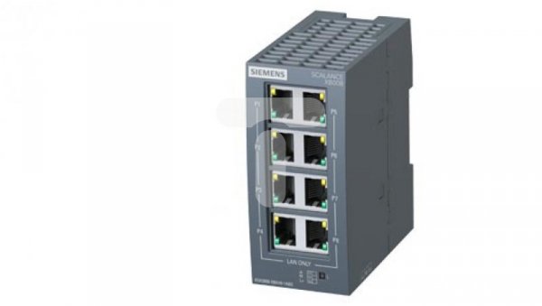 Switch przemysłowy 8 portów RJ45 10/100Mb/s SCALANCE XB008 6GK5008-0BA10-1AB2