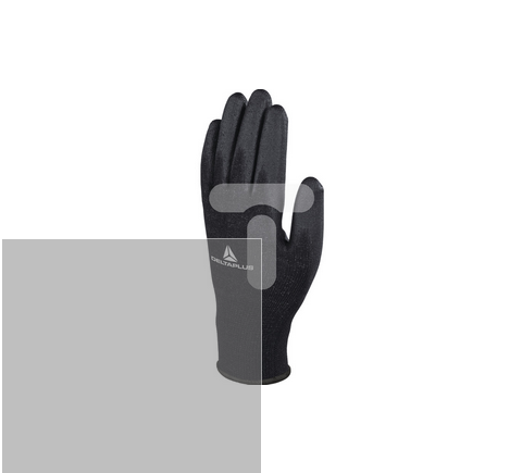 Rękawice z dzianiny poliestrowej kolor czarny 9 VE702PN09