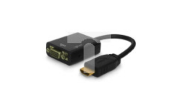 Adapter SAVIO cl-23 (HDMI M - D-Sub (VGA) F 0,20m kolor czarny)