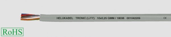 Przewód sterowniczy TRONIC (LiYY) 27x0,14 350V 18016 /bębnowy/
