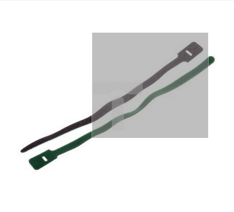Opaska kablowa z rzepem Zielony, 325mm 25 mm RS PRO Opaska kablowa