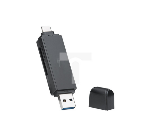 USB 3.0 - USB-C™ 2 w 1 Czytnik kart 58261