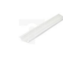 Profil aluminiowy led Groove14 biały malowany wpuszczany do taśmy led 12mm rgbw TOPMET LUX05851 /2m/