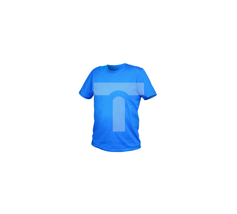 VILS t-shirt bawełniany niebieski 3XL (58)