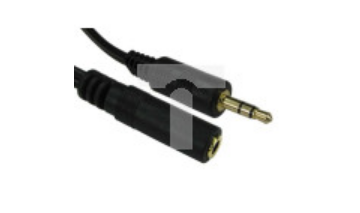Kabel Jack audio, złącze A: Stereo, złącze B: Stereo, 20m