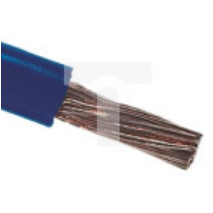 Kabel trzynormowy PCW, dł. 100m 10 mm², 75 A, 600 V, Maximum of +105 C Mid Niebieski Zgodność z trzema normami, RS PRO