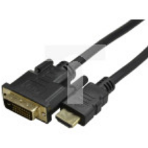 AUDA Optimum Kabel DVI-D Single Link / HDMI 1.4 FHD@60 (wtyk / wtyk) /15m/