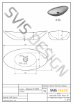  S.V.I.S.Design UMYWALKA 60 CM ORION BASIC - VINTAGE, BRĄZOWO-CZERWONY, LAKIER MATOWY