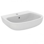 Ideal Standard Esedra Umywalka wisząca 60x45,5 cm z otworem na baterię, z przelewem, biała T279801