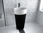 Besco Uniqa Matt B&W wolnostojąca + klik-klak biały UMMCUWOW
