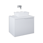 Elita GLAM Szafka 70 1S + 1S WHITE MATT PDW 168380/RE010700165290