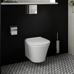 Ideal Standard Connect Air ścienna toaleta lejowa, bez kołnierza, biała  E228801