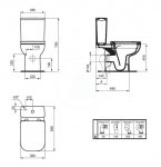 Ideal Standard Ideal Standard i.life A is i.life a miska komp. rl+ T472101 