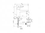 Ideal Standard Ceraplan Bateria umywalkowa z korkiem chrom BD227AA