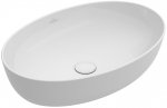 Villeroy & Boch Artis Umywalka nablatowa bez przelewu 61x41 cm, biała Weiss Alpin 41986101