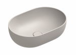 Catalano SFERA umywalka nablatowa 50x35 h=16 cm kolor jedwabiu / beżowy mat 0522500031