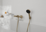 Hansgrohe Tecturis E Jednouchwytowa bateria wannowa natynkowa brąz szczotkowany 73420140