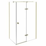 Besco Pixa Gold kabina prostokątna 120x90 Prawa PPP129195G