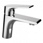 Laveo Plato Jednouchwytowa bateria umywalkowa chrom BLY022D