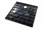 Besco Vexo Marble Black brodzik 80 VMB8080K